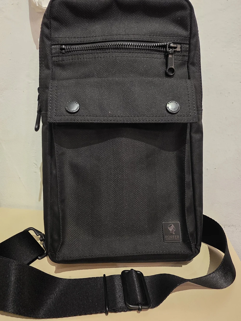 Porter International Sling Bag Crossbody Techwear Minimalist Bag​